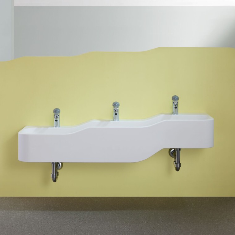 Geberit Bambini Waschlandschaft in Weiss Geberit Bambini Waschlandschaft in Weiss