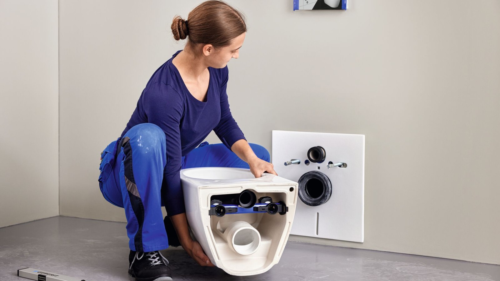 Installation eines Geberit Bidets mit EFF3