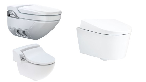 Ältere Geberit AquaClean-Modelle Ältere Geberit AquaClean-Modelle