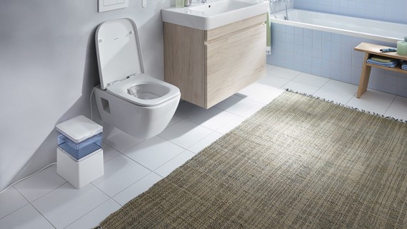 Geberit AquaClean Cama im Badezimmer Geberit AquaClean Cama im Badezimmer