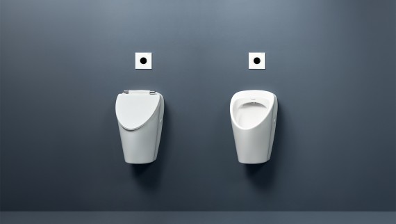 Urinal-Serie Renova von Geberit (© Geberit) Urinal-Serie Renova von Geberit (© Geberit)