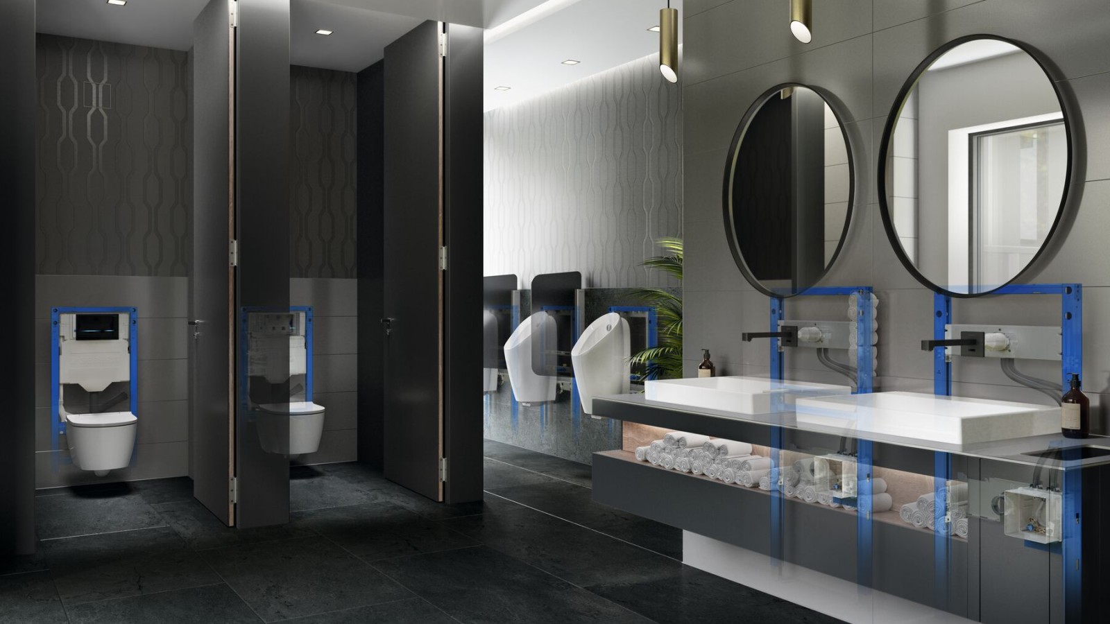 Geberit Urinal-System in der Standard-Produktauswahl Geberit Urinal-System in der Standard-Produktauswahl