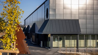 Vista esterna del suissetec Campus a Lostorf (© Ben Huggler)