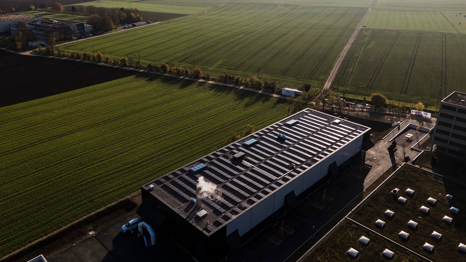 Der suissetec Campus in Lostorf aus der Vogelperspektive (© Ben Huggler) Der suissetec Campus in Lostorf aus der Vogelperspektive (© Ben Huggler)