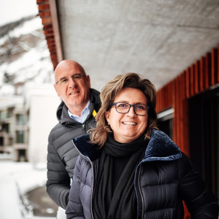 Die Eigentümer Bettina und Richard Plattner haben sich mit dem Maistra 160 ihren Hoteltraum erfüllt. (© Maistra 160) Die Eigentümer Bettina und Richard Plattner haben sich mit dem Maistra 160 ihren Hoteltraum erfüllt. (© Maistra 160)