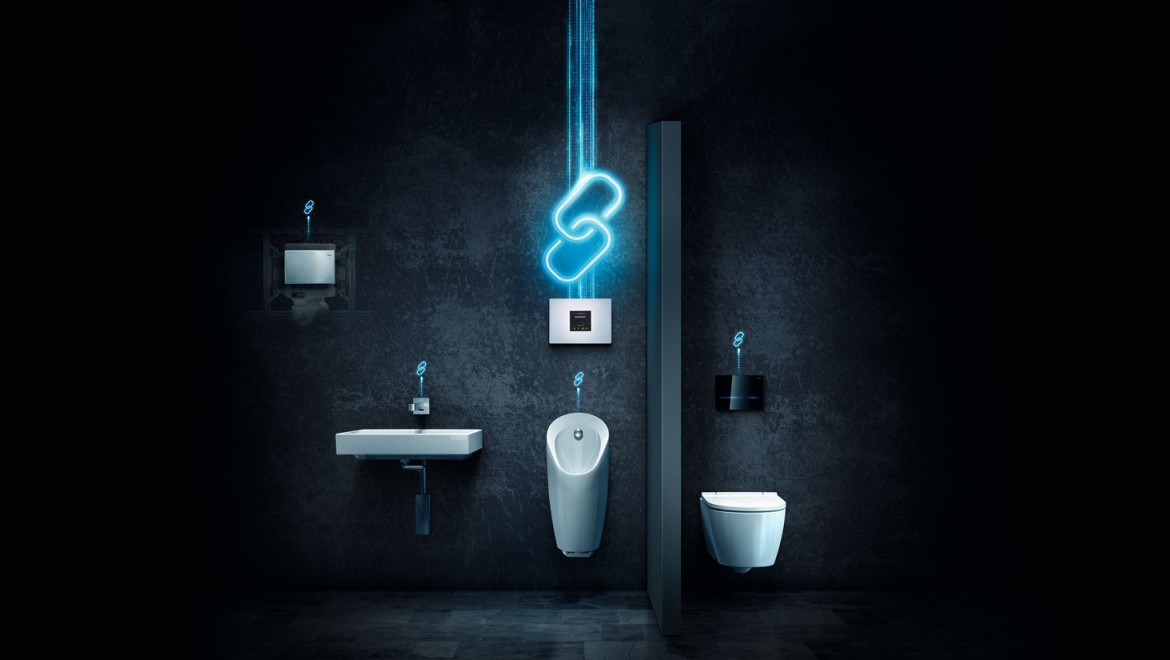 Geberit Connect zum Vernetzen von Sanitärapparaten Geberit Connect zum Vernetzen von Sanitärapparaten