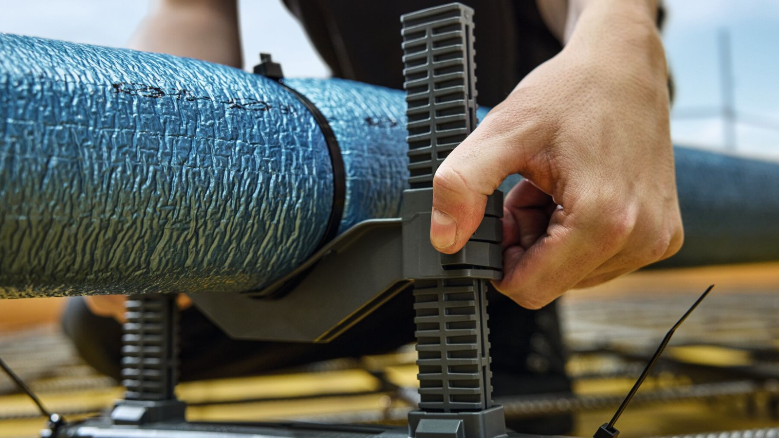 Neue Geberit Einlegerohrschelle Neue Geberit Einlegerohrschelle