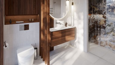 Salle de bain d'Andrin Schweizer pour le 6x6 Design Contest