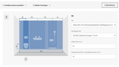 Objekte im GIS-/Duofix-Rechner