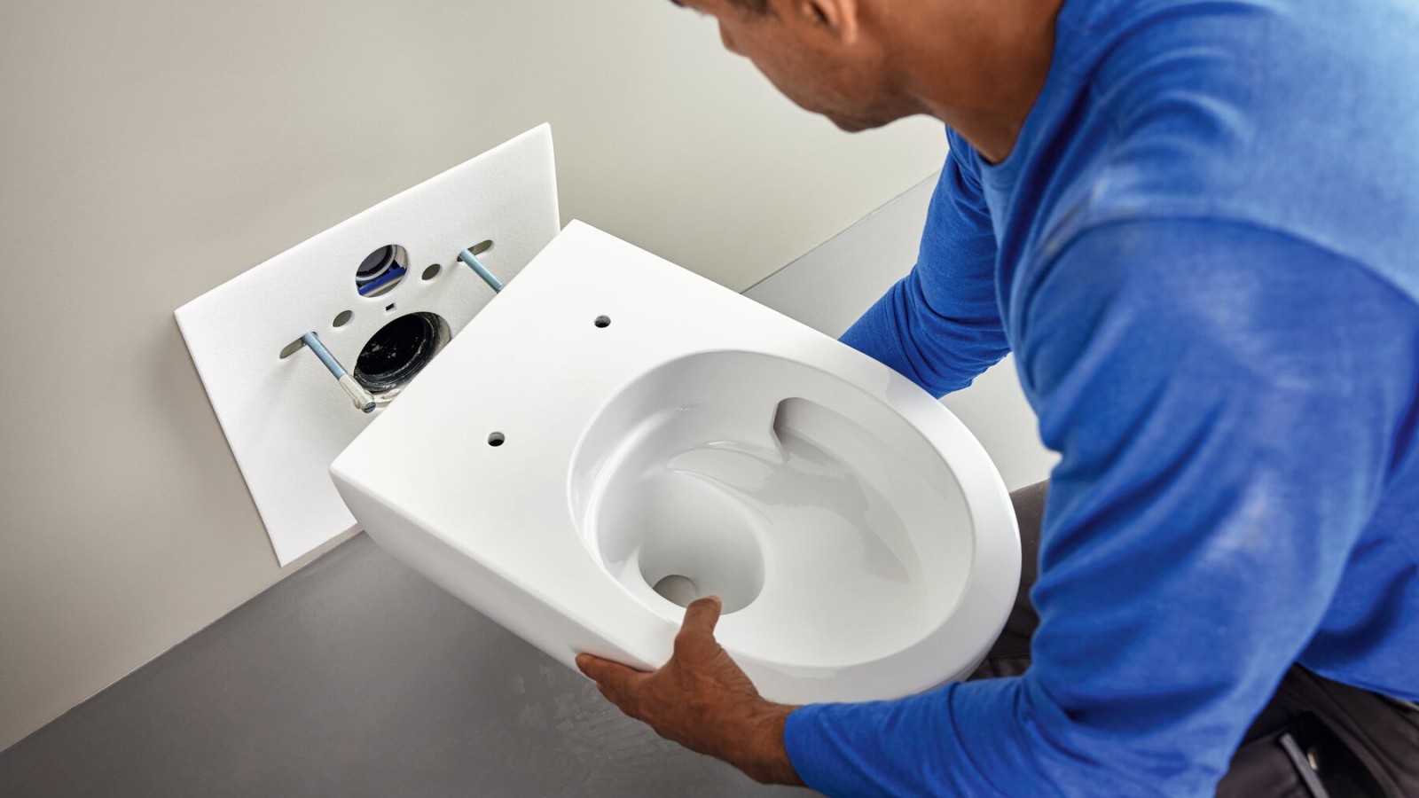 Installazione di un bidet Geberit con EFF3 Installazione di un bidet Geberit con EFF3