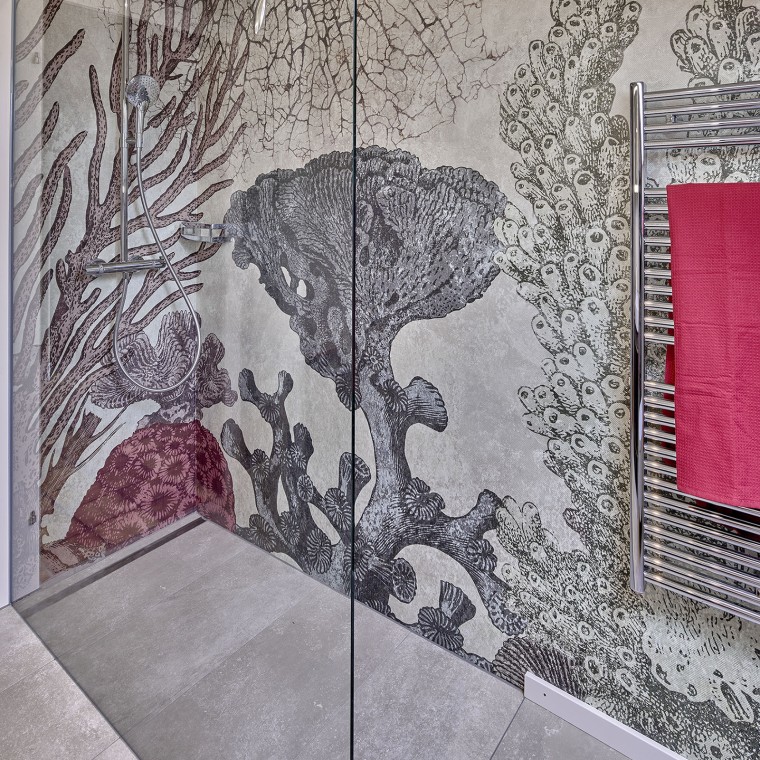 Bodenebene Dusche mit CleanLine Ablaufrinne Bodenebene Dusche mit CleanLine Ablaufrinne