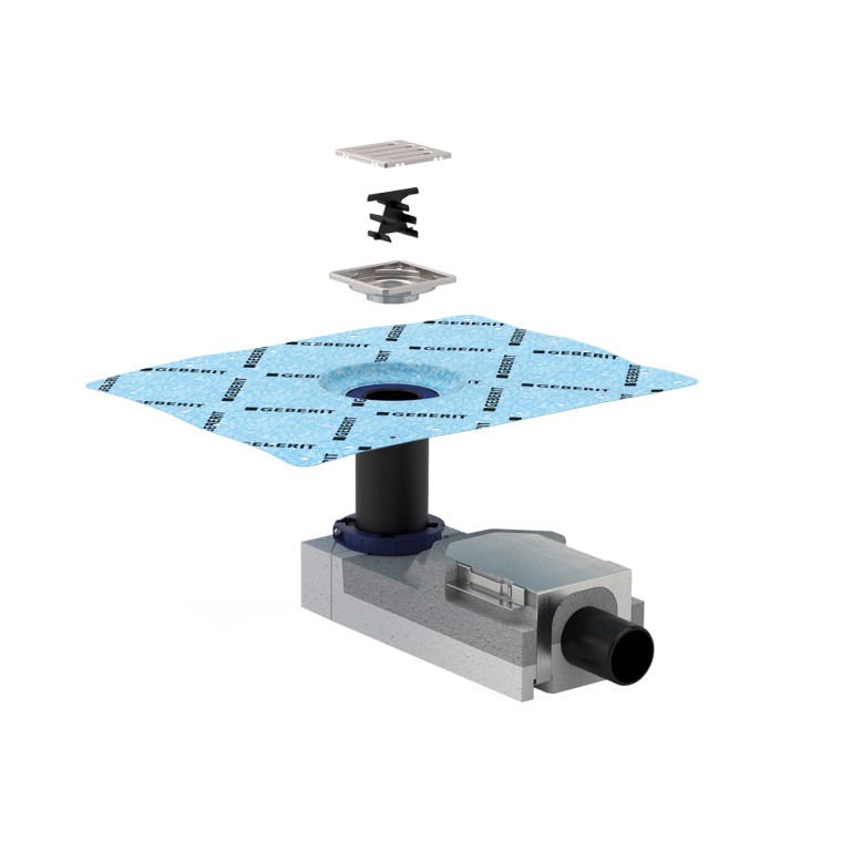 Geberit Rohbauset für Duschbodenablauf Geberit Rohbauset für Duschbodenablauf
