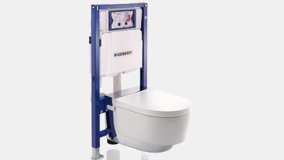 Elément Geberit Duofix pour WC suspendu avec Geberit AquaClean Mera