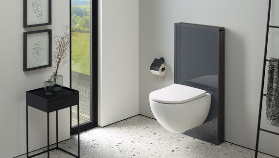 Geberit Sanitärmodul Monolith Lava Geberit Sanitärmodul Monolith Lava