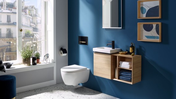 Serie da bagno Geberit iCon - bagno degli ospiti