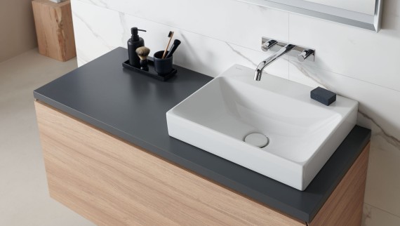 Lavabo à poser Geberit ONE avec meuble sous lavabo