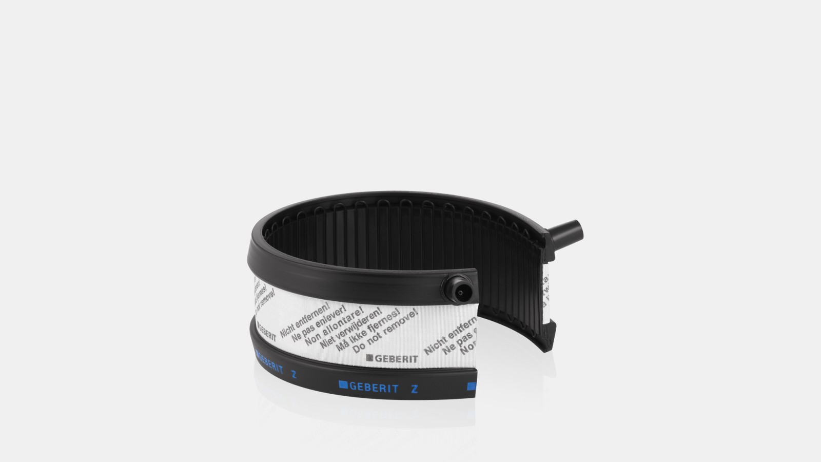 Geberit Pluvia: Installation der Fixpunkte mit dem Geberit Elektroschweissband Geberit Pluvia: Installation der Fixpunkte mit dem Geberit Elektroschweissband