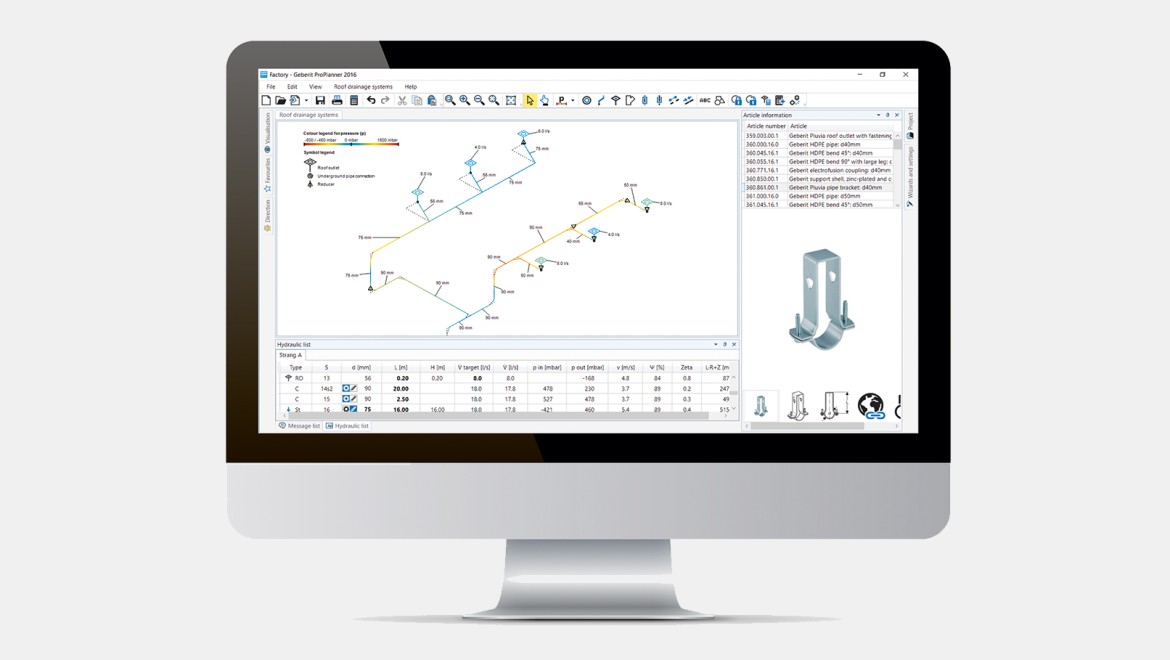 Geberit ProPlanner Schema