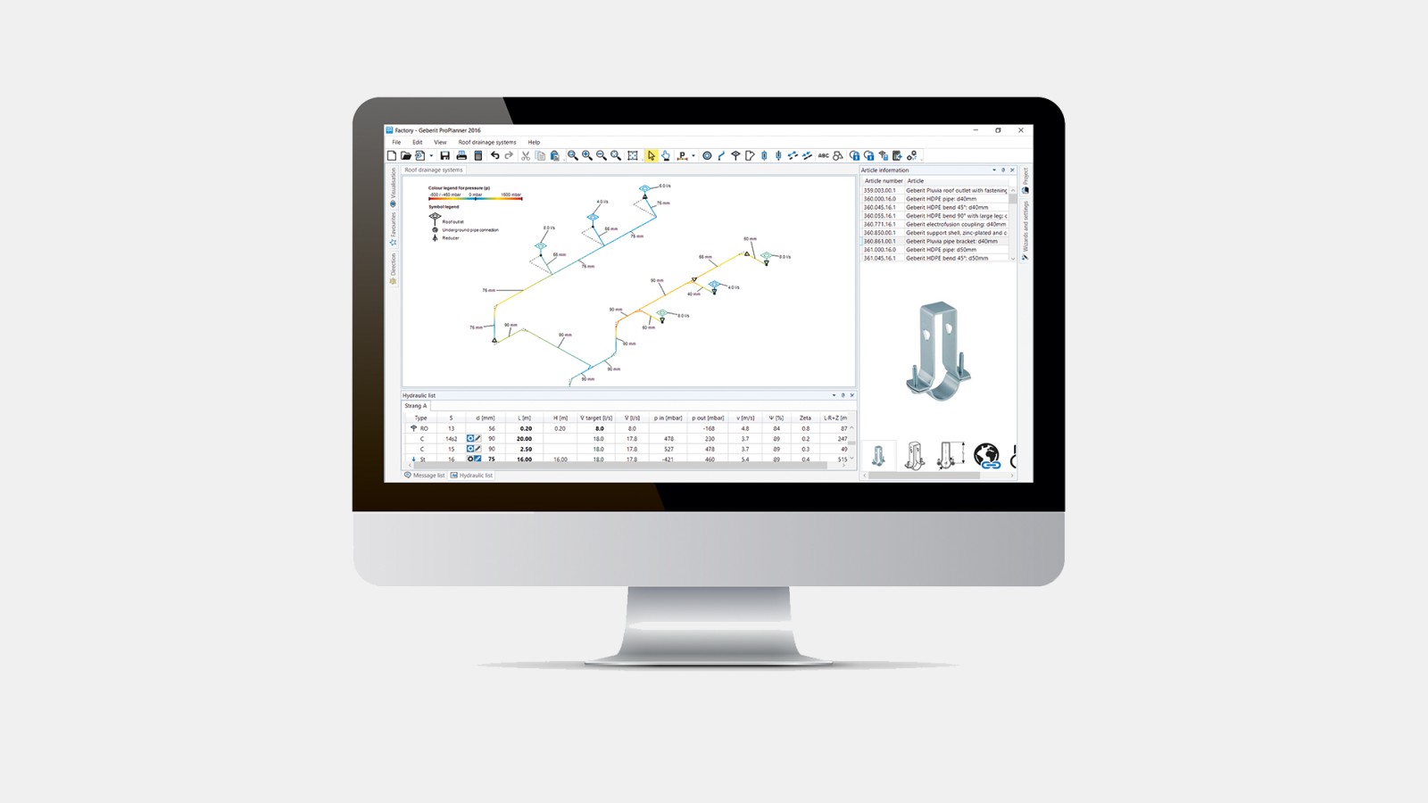 Geberit ProPlanner Schema Geberit ProPlanner Schema