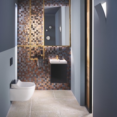 Dusch-WC Geberit AquaClean Tuma Comfort in Geberit Acanto