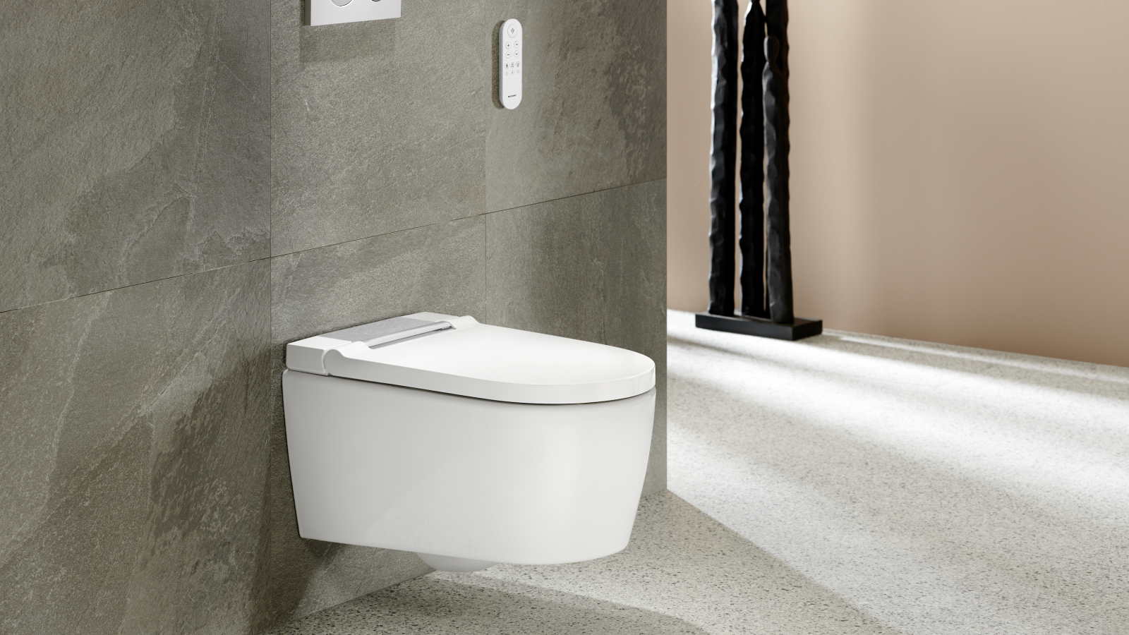 Geberit AquaClean Sela Weiss mit Fernbedienung Sigma 20 Geberit AquaClean Sela Weiss mit Fernbedienung Sigma 20