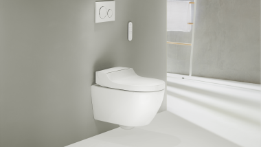 Geberit AquaClean Tuma Comfort con comando d'uso a distanza Sigma20