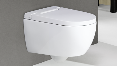 Geberit AquaClean Alba mit Fernbedienung Sigma 20