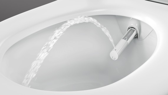 Geberit AquaClean Sela con getto della doccetta WhirlSpray