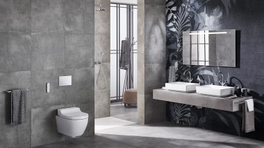 Geberit AquaClean Tuma und Variform Waschplatz Geberit AquaClean Tuma und Variform Waschplatz