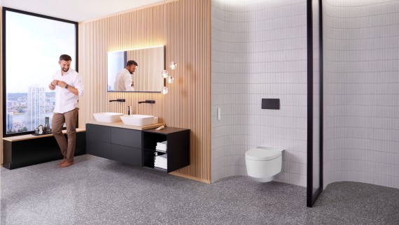 Geberit AquaClean Mera Comfort WC complete solution Geberit AquaClean Mera Comfort WC complete solution