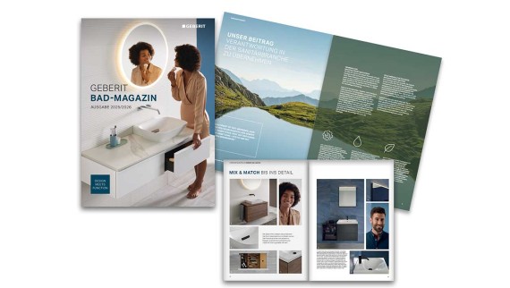 Couverture du magazine Salle de bains Geberit