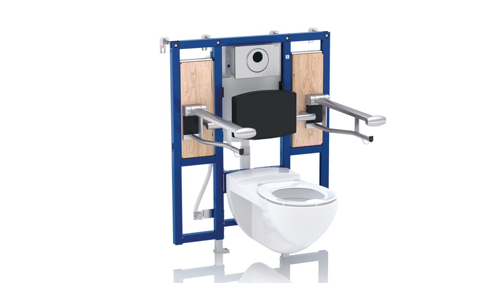 Barrierefreies WC mit Geberit Duofix Installationselement Barrierefreies WC mit Geberit Duofix Installationselement