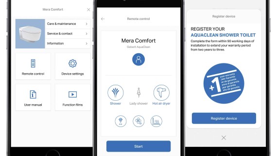 Geberit Home App Geberit Home App