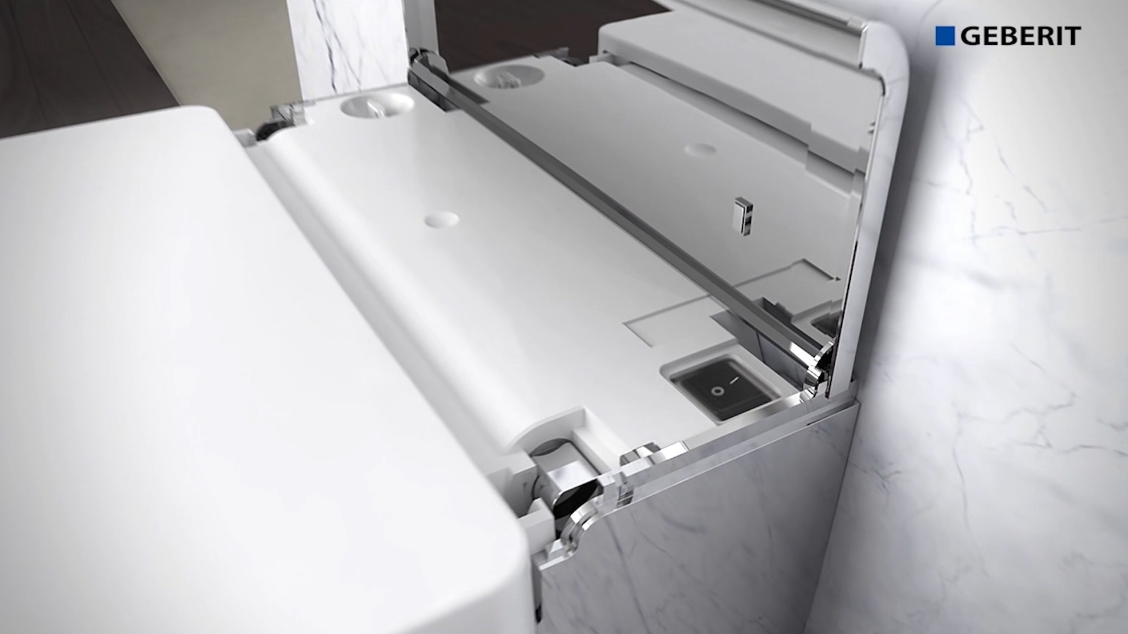 So schalten Sie Ihr AquaClean Mera Classic ein So schalten Sie Ihr AquaClean Mera Classic ein