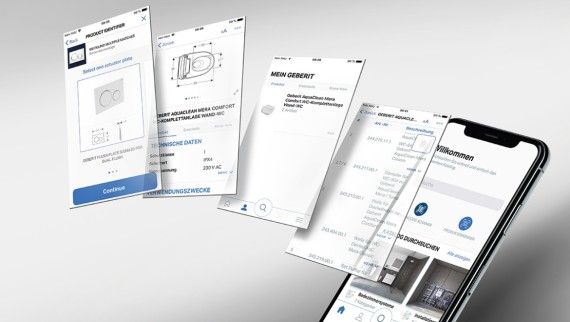 Identificate la vostra cassetta di risciacquo ad incasso con l’applicazione Geberit Pro e ordinate in pochissimo tempo i pezzi di ricambio giusti.