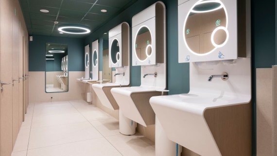 Locale sanitario 2theloo a Evendorf, Germania