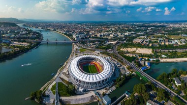 Nationales Leichtathletik Stadion Budapest (© ZGPhotography / Alamy Stock Photo)
