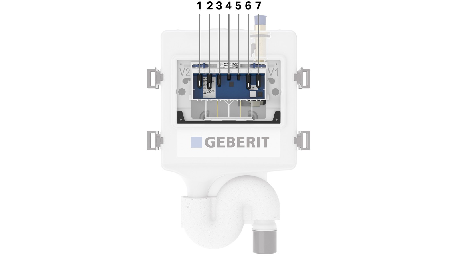 Geberit HS50 Hygienespülung (© Geberit) Geberit HS50 Hygienespülung (© Geberit)