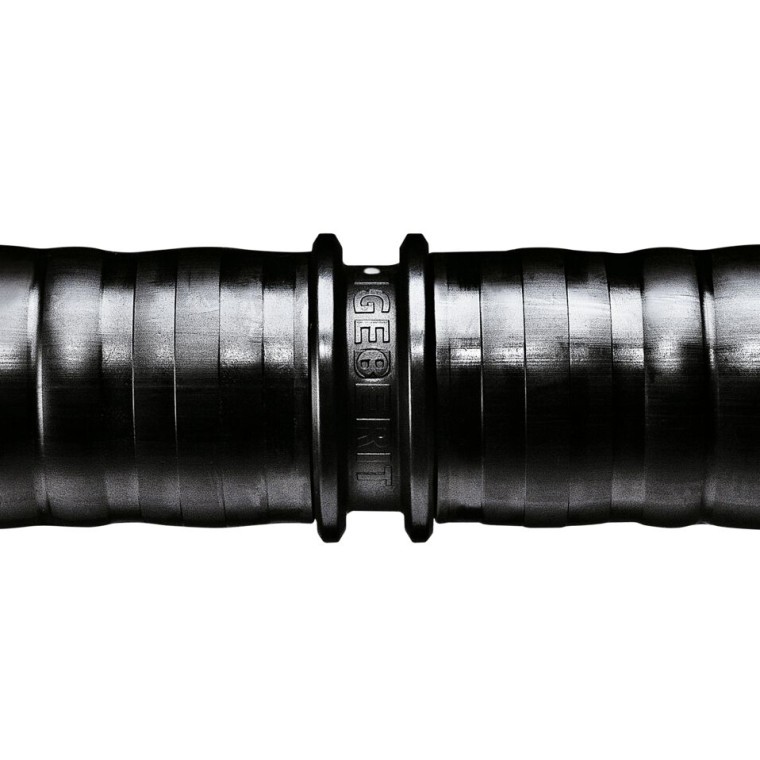 Geberit Mepla Systemrohr und Fitting, gepresst. Der Punkt, an dem es kein Zurück mehr gibt. Geberit Mepla Systemrohr und Fitting, gepresst. Der Punkt, an dem es kein Zurück mehr gibt.