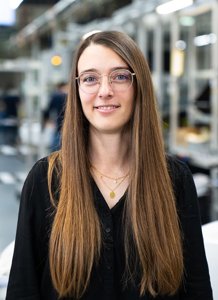 Stefanie Giger, Head Production System and Projects Stefanie Giger, Head Production System and Projects