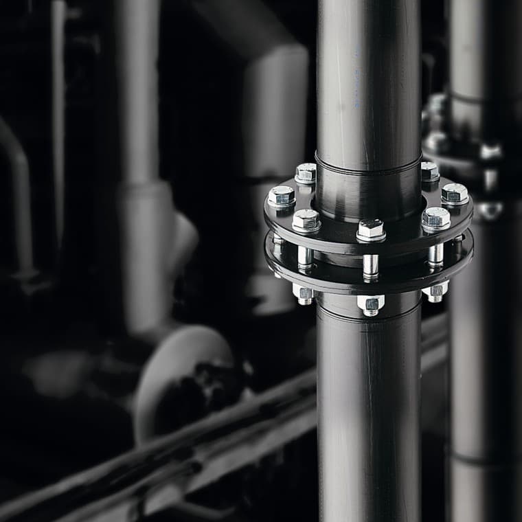 Geberit PE – leicht, resistent und belastbar Geberit PE – leicht, resistent und belastbar