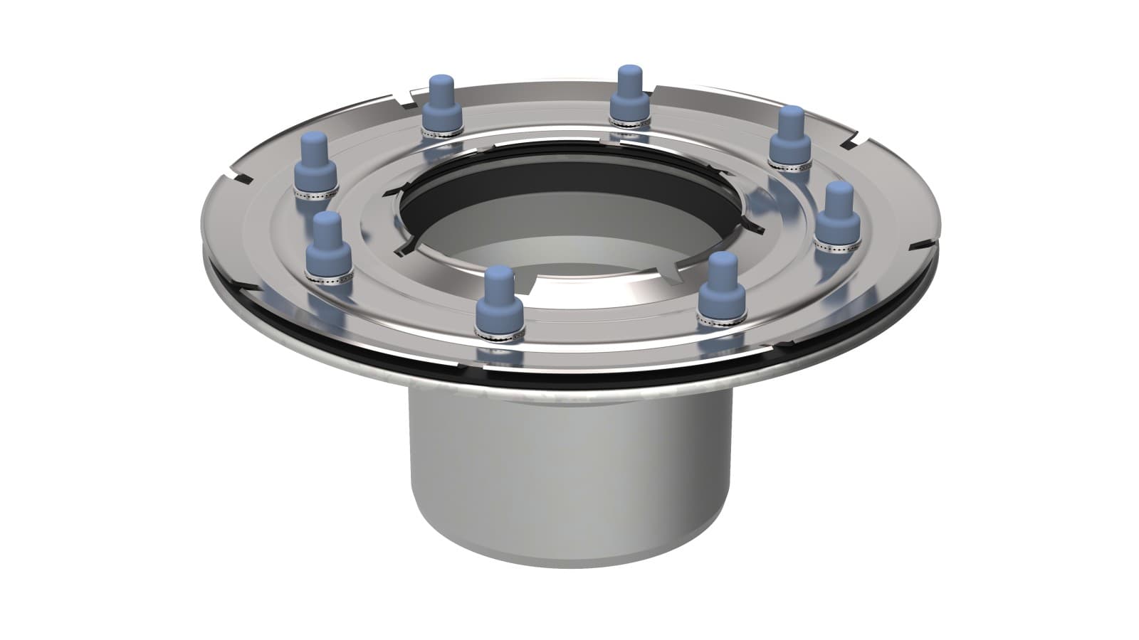 Geberit Aufsatz Pressdichtungsflansch für Bodenabläufe und -einläufe Geberit Aufsatz Pressdichtungsflansch für Bodenabläufe und -einläufe