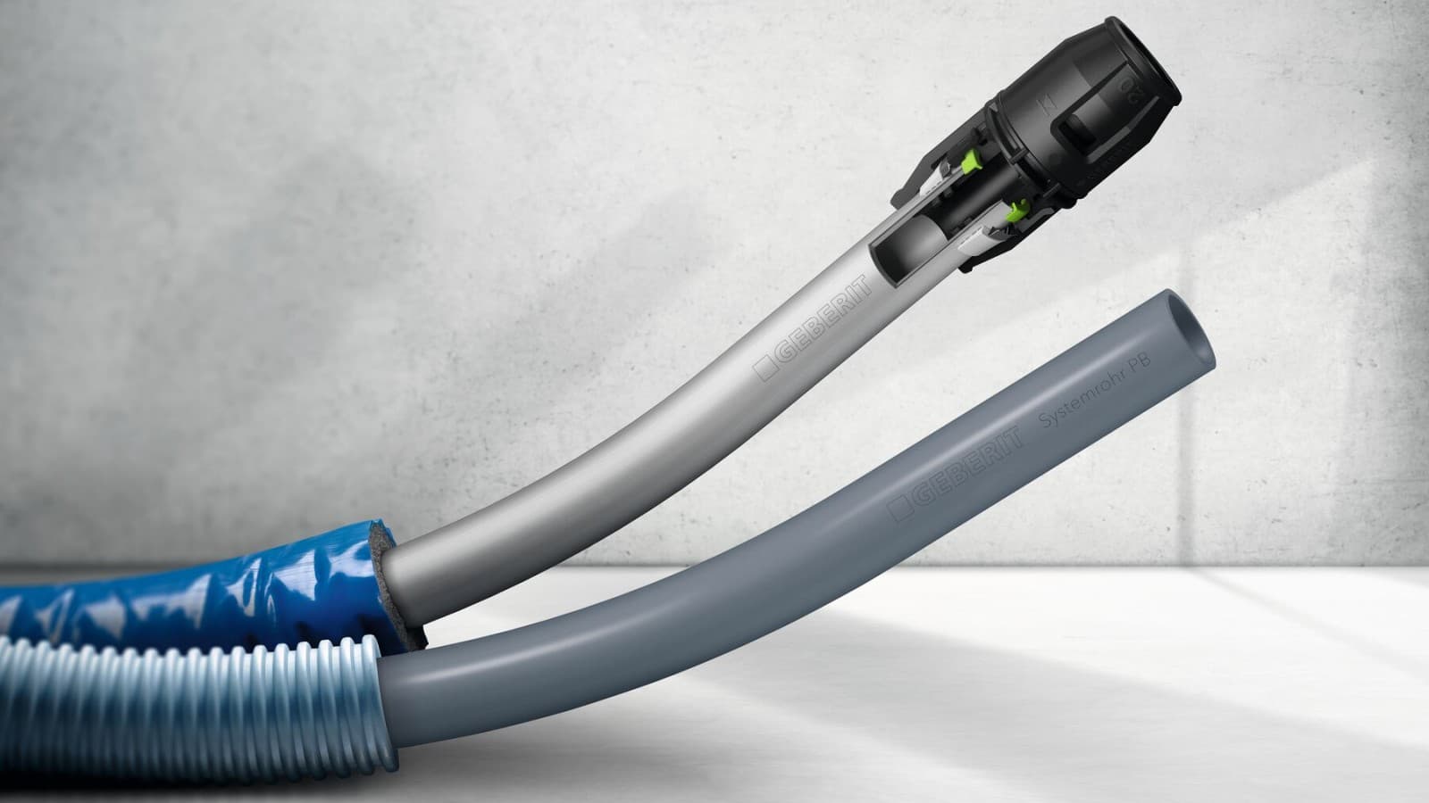 PushFit mit Systemrohr ML und Systemrohr PB PushFit mit Systemrohr ML und Systemrohr PB