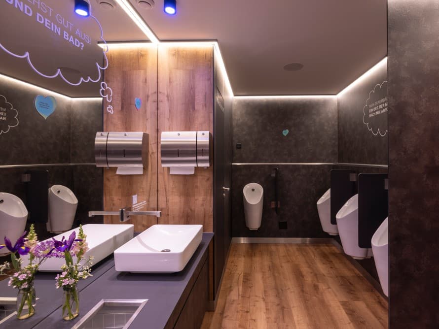 Aménagement intérieur des WC mobiles Geberit Aménagement intérieur des WC mobiles Geberit