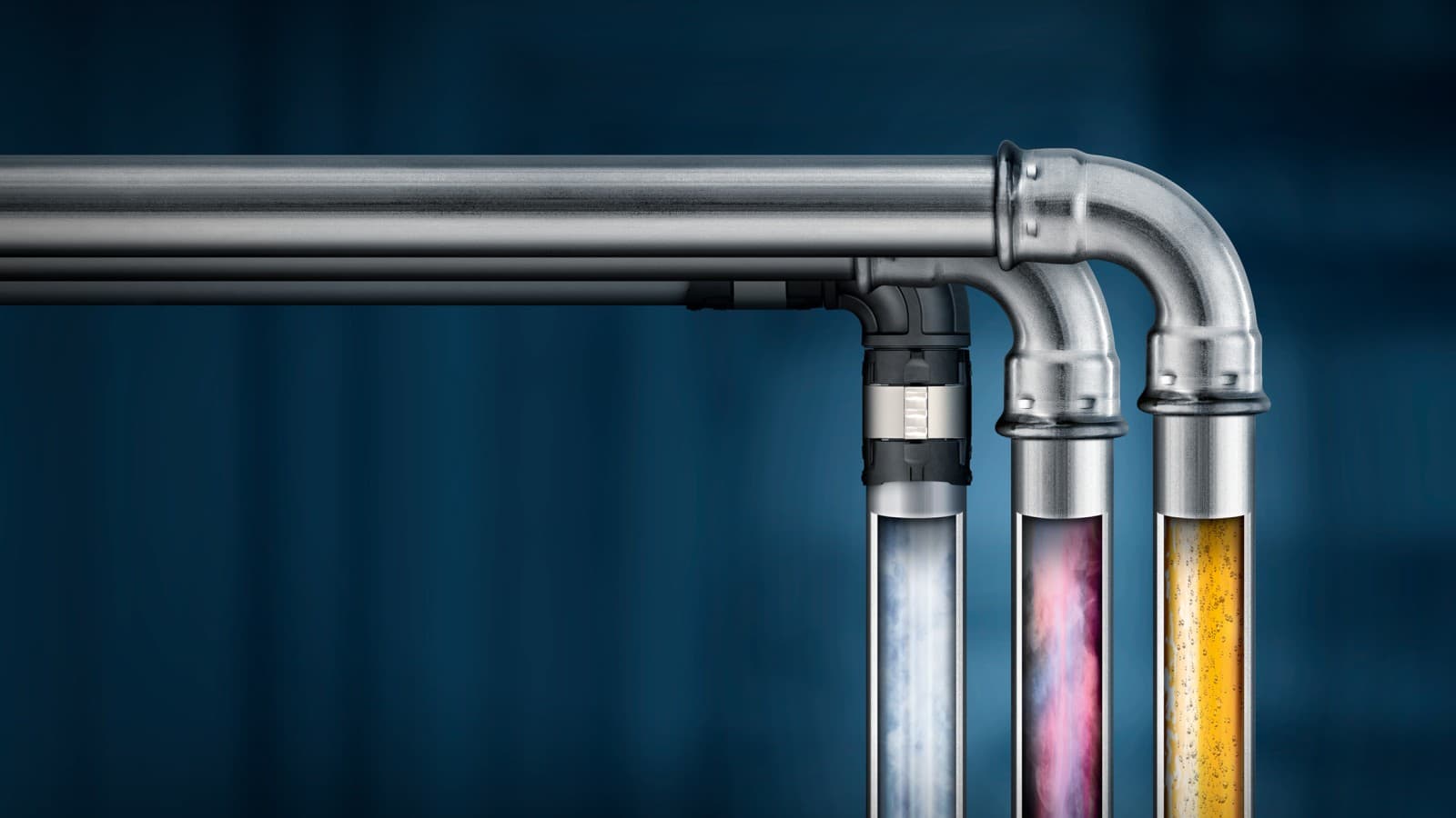Geberit PipeSelect effettua una verifica sul sistema di tubazioni Geberit selezionato Geberit PipeSelect effettua una verifica sul sistema di tubazioni Geberit selezionato