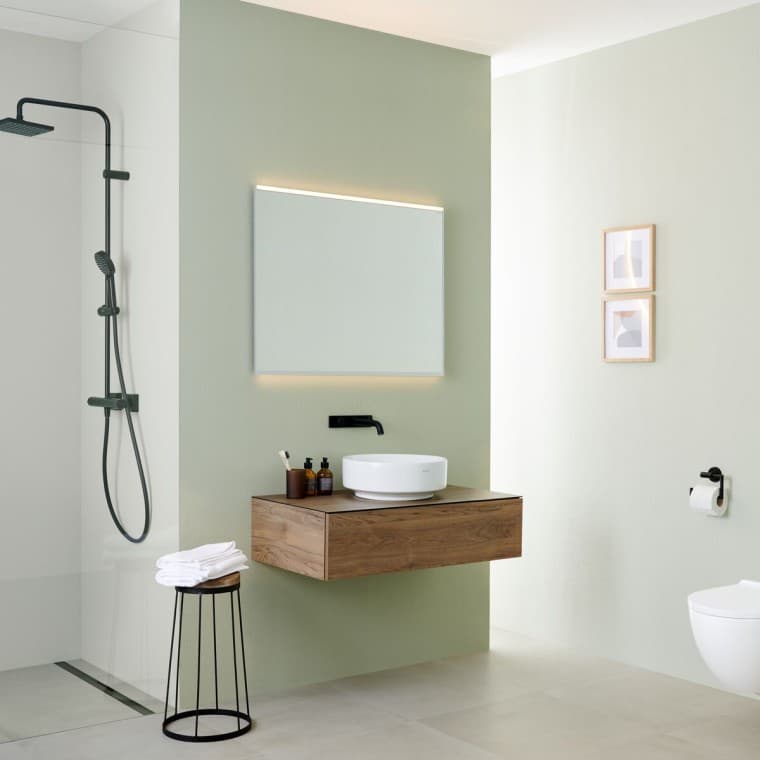 Miroir angulaire Option Plus (© Geberit) Miroir angulaire Option Plus (© Geberit)