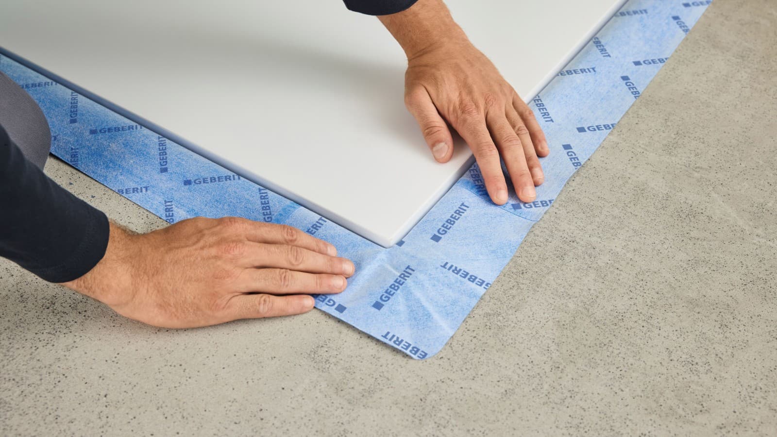 Étanchéité du receveur de douche CleanFloor30 Étanchéité du receveur de douche CleanFloor30