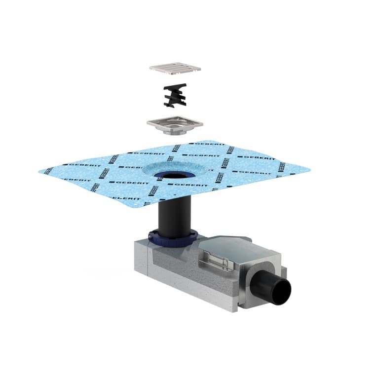 Geberit Rohbauset für Duschbodenablauf Geberit Rohbauset für Duschbodenablauf