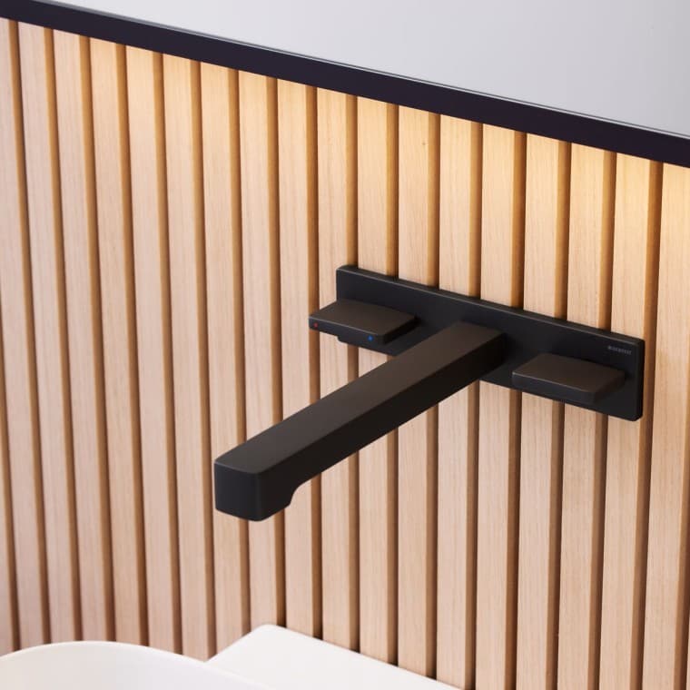 Geberit ONE Wandarmatur schwarz matt Geberit ONE Wandarmatur schwarz matt