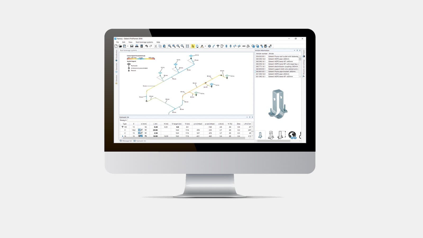 Geberit ProPlanner Schema Geberit ProPlanner Schema